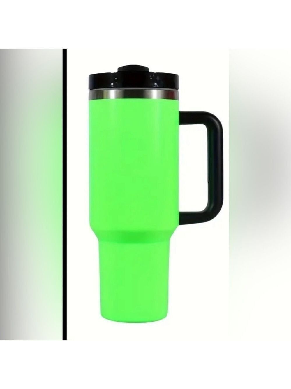 Fluorescent Green Tumbler With Lid, 40oz Insulated NIP